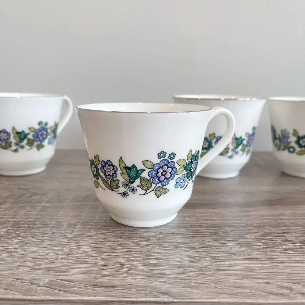 Set of 6 - Royal Doulton, Esprit - Tea Cups